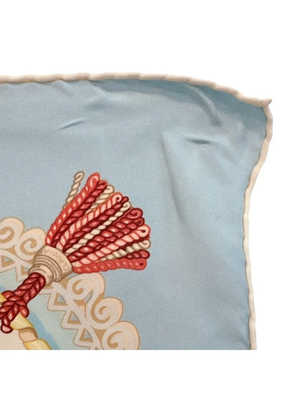 Hermes Paperoles Carriage Pattern Carre 90 Scarf
